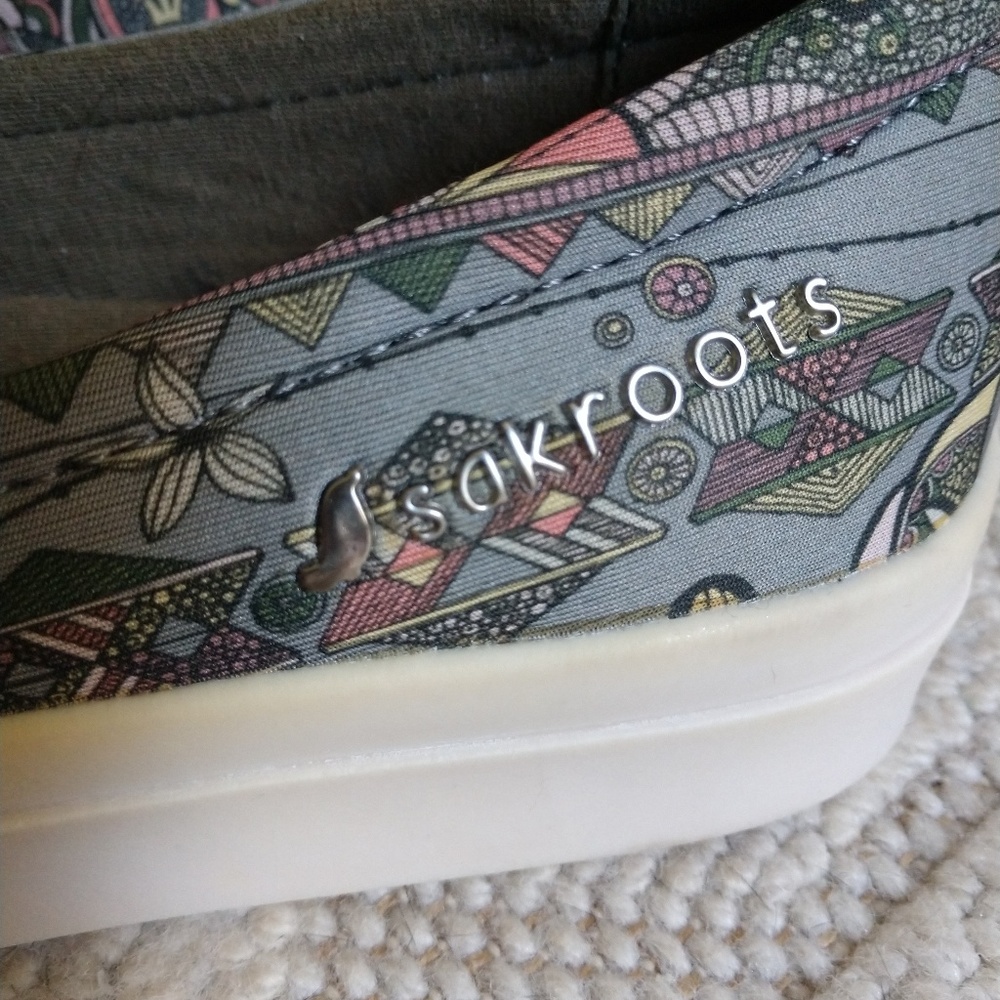 Sakroots Olive Spirit Shoes Loafers